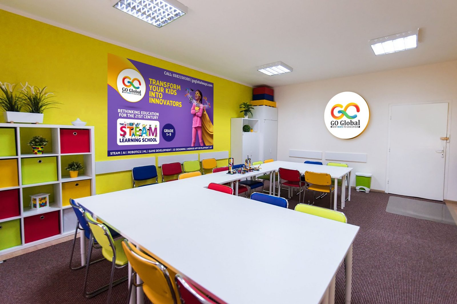 Read more about the article Transforming Schools with Coding, AI, and Robotics Labs