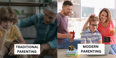 Read more about the article HOW IS TRADITIONAL PARENTING DIFFERENT FROM MODERN PARENTING?